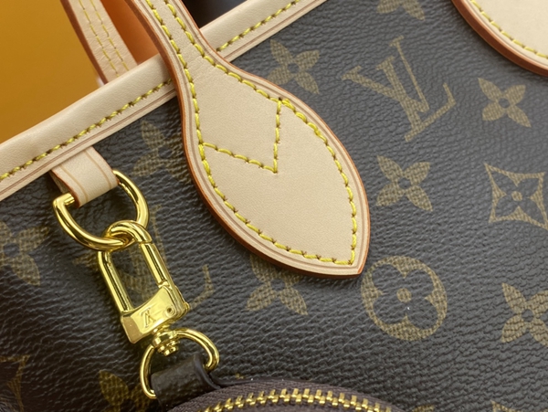 ルイヴィトンバッグ素材ディテール